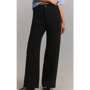 Maeve The Colette Full Length Wide-Leg Pants by Anthropologie